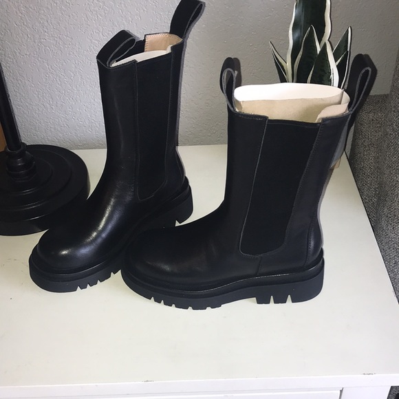 Chiko Shoes - Chiko Leather Tall Chloe Boots